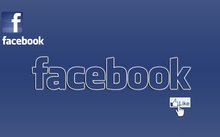 facebook text blue background 2560x1440 wallpaper 